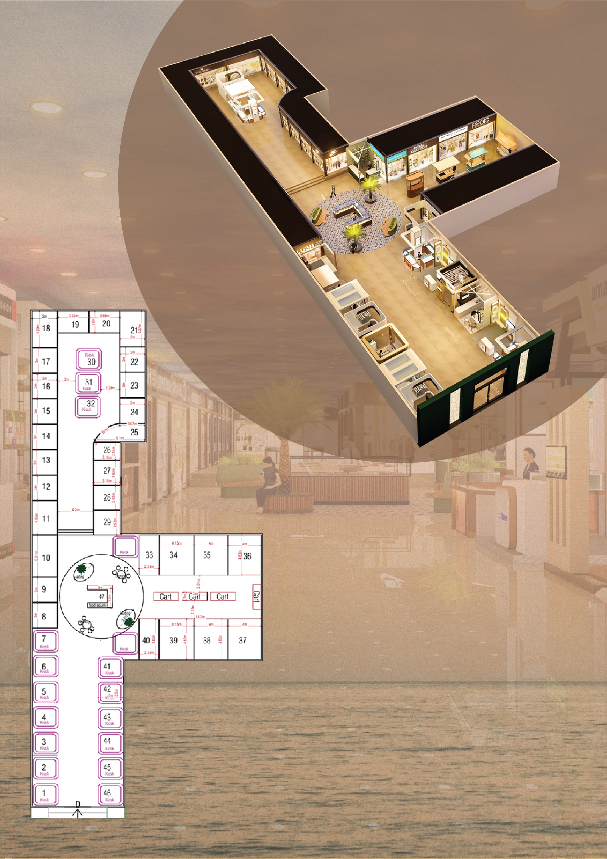 The Souk Layout Plan